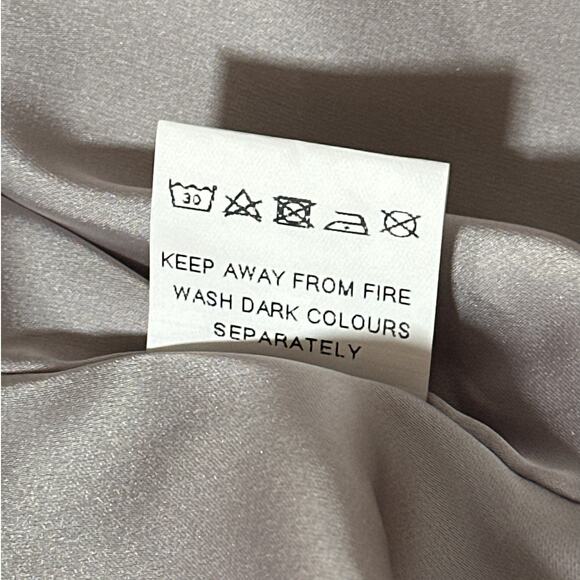 Club L London Gray Wrap Tie Detail Relaxed Blazer Gray Size 2 Celeb Style - Picture 15 of 16